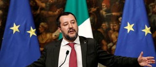 Salvini lyfter mot Bryssel