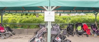 Dyr barnvagn stulen