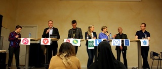 Klimatfrågan är het på elevers EU-debatt
