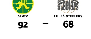 Luleå Steelers föll mot Alvik på bortaplan