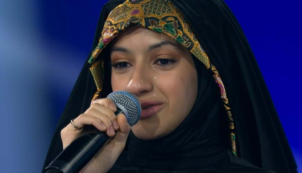 Det var känslosamt när Amena Alsameai skulle summera sin tid i tv-programmet Idol.