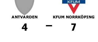 KFUM Norrköping vann mot Antvarden på bortaplan