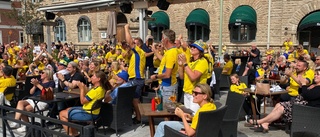 Ingen storbild utomhus, men krogen öppnar tidigare för Sverige