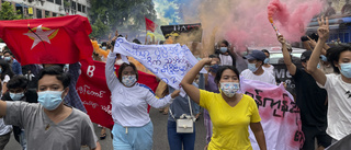 Upprorsminnen väcker nya protester i Myanmar