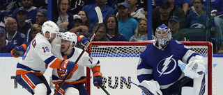 Islanders vann rond ett mot Tampa Bay