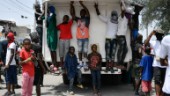 Gäng hindrar hjälp i jordbävningsdrabbat Haiti