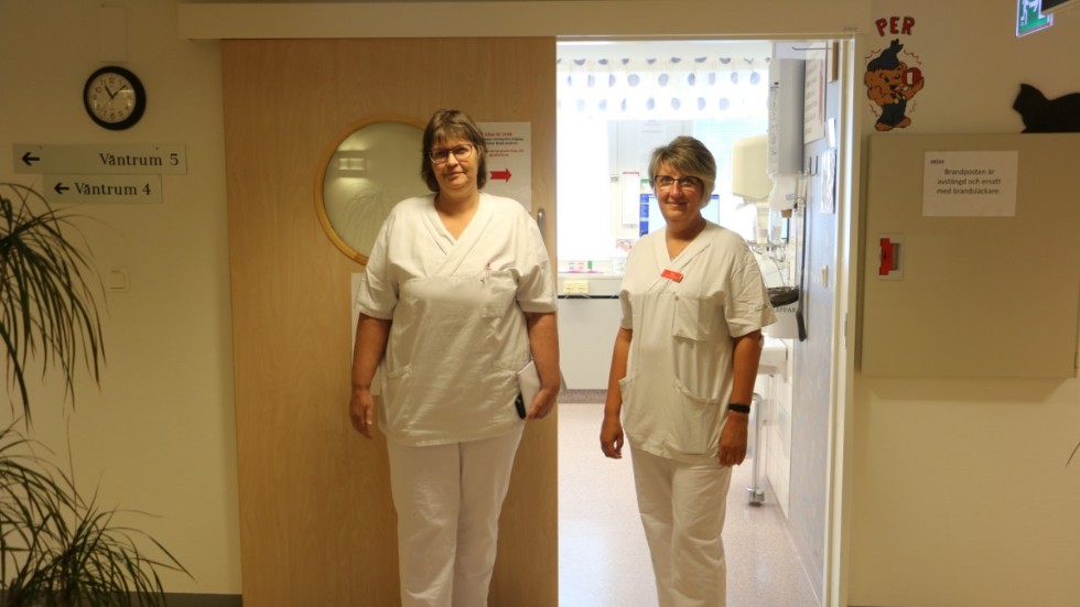 Till veckan släpps nya vaccintider, och regionen förstärker med fyra sjuksköterskor från Västervik som ska hjälpa till att vaccinera, säger Karolina Stridh och Ann Arvidsson. 