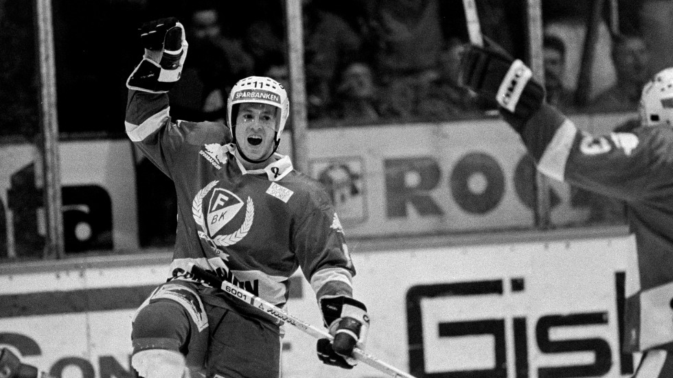 Staffan Lundh spelade i Färjestad från 1984 till 1993 och var bland annat med och tog två SM-guld.