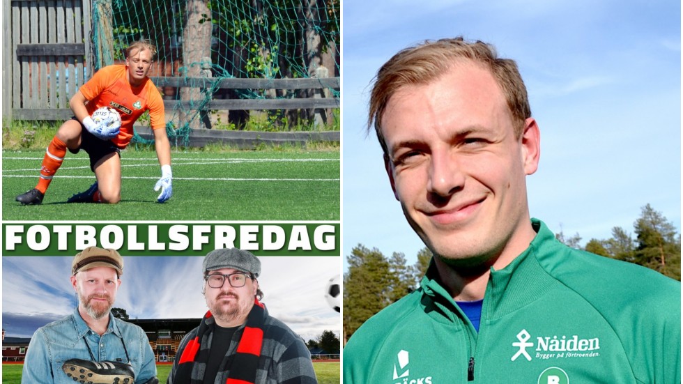 Veckans gäst i podcasten Fotbollsfredag är Simon Lundberg, målvakten i Bergnäsets AIK.