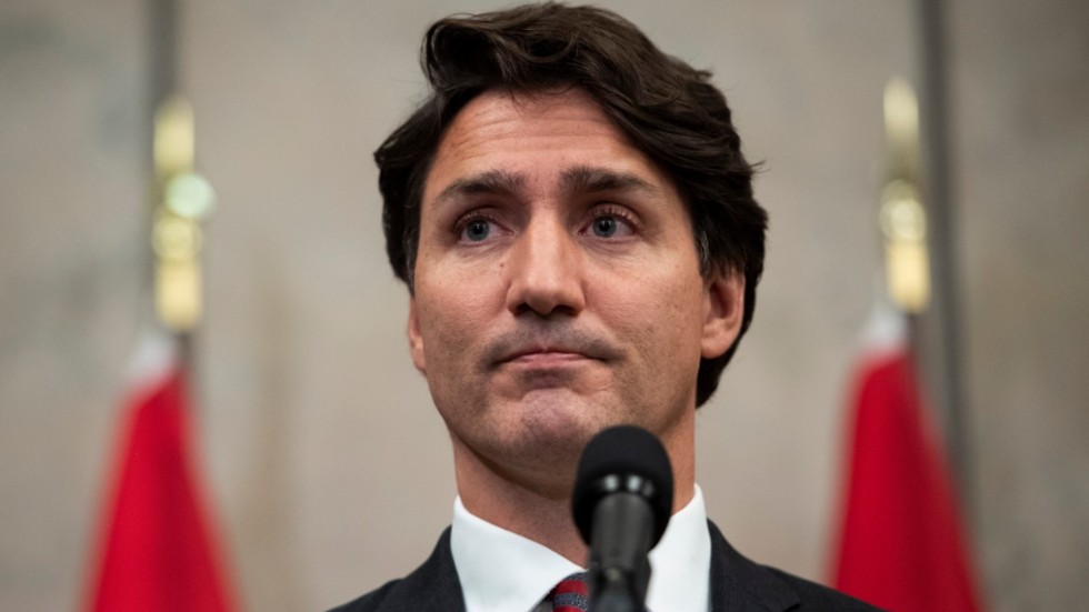Justin Trudeau har presenterat nya ministrar. Arkivbild.