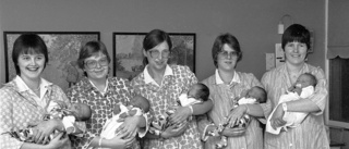 Då slog Piteå BB-rekord  – fem barn föddes inom tre timmar