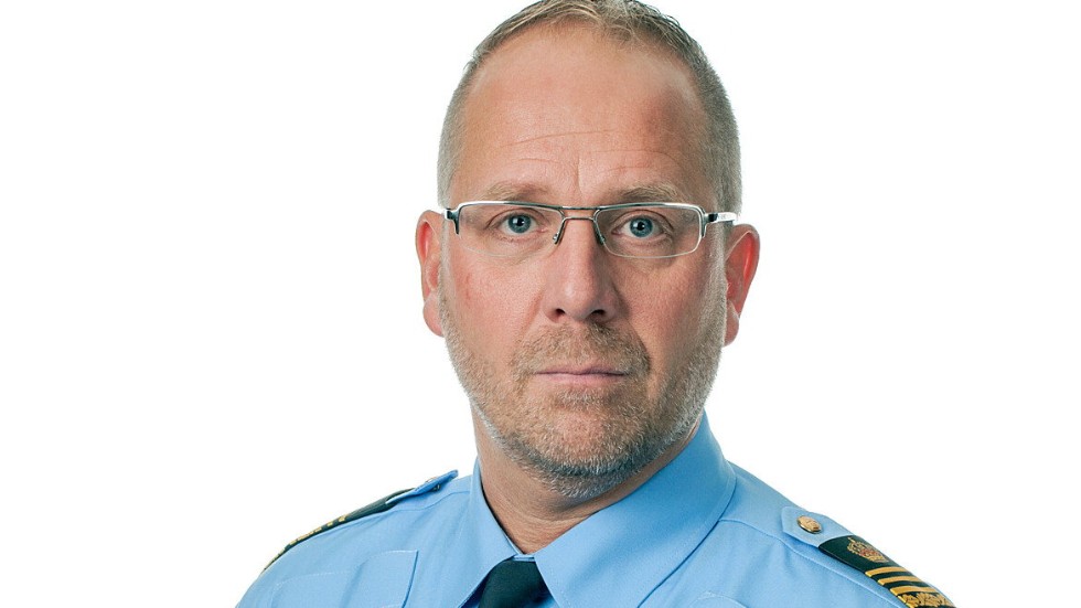 Robert Karlsson är biträdande regionpolischef i Stockholm. Pressbild.