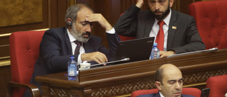 Vilt slagsmål i Armeniens parlament