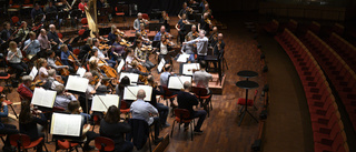 Nybildad symfoniorkester spelar för Ukraina