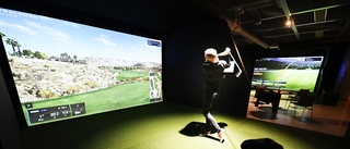 Nu kan du spela tävlingar på golfbanor i hela världen från nya loungen i Skellefteå: "Det kommer att bli lite som ett klubbhus”