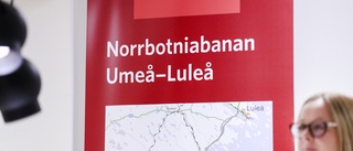 Krafter i Piteå riskerar Norrbotniabanan i norr