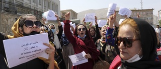FN fördömer talibaners våld mot demonstranter