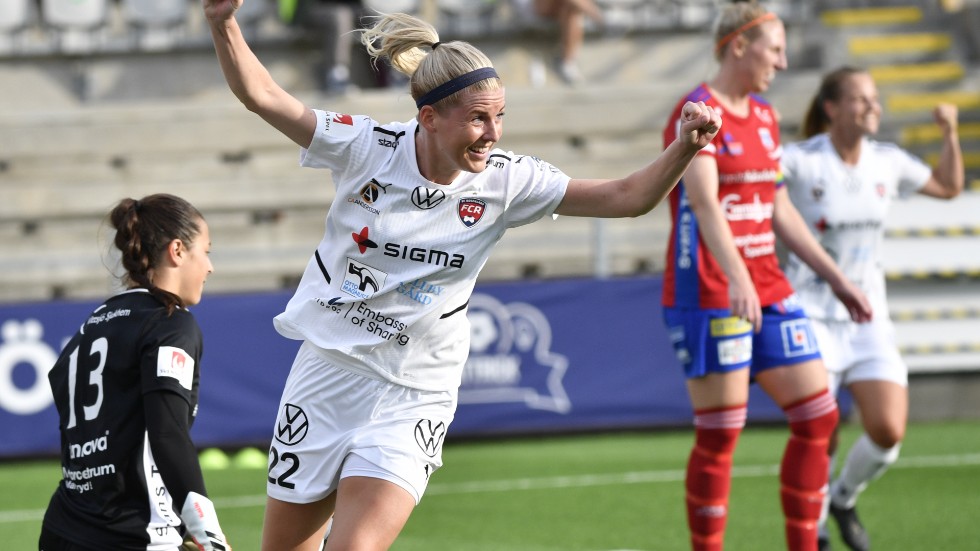 Olivia Schough slog till på nytt när Rosengård vann mot Vittsjö.