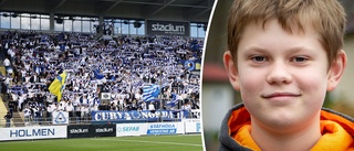Han flydde krigets Ukraina – nu är Ilya, 11, en av IFK:s störste supporter