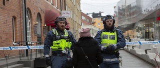 BILDEXTRA: Större område i Uppsala spärrades av