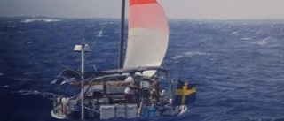 Dramatiskt när Piteåseglarnas båt blev fyra i racet över Atlanten – tvingades undsätta en båt nära att kapsejsa