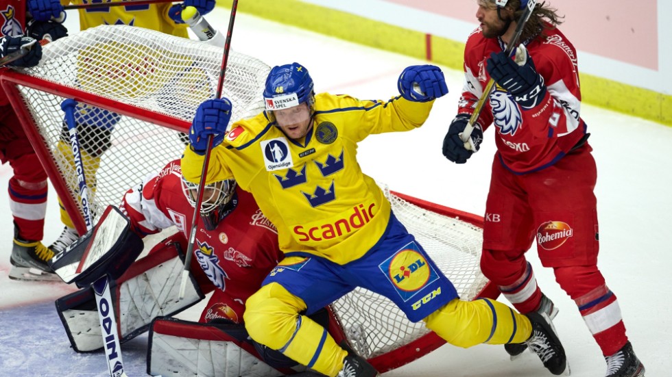 Sverige och Carl Klingberg föll med 1–2 efter förlängning mot Tjeckien i Beijer Hockey Games i Malmö arena.