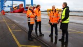 Nya linjen till Norrköping igång – här når Aila hamnen • Höga vågor en utmaning: "Värst är isbildning på däck"