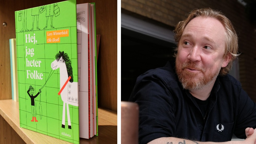 Lars Winnerbäck bokdebuterar med "Hej, jag heter Folke".