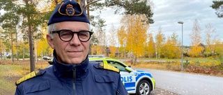Rikspolischefen ser kopplingar mellan vågen av bedrägerier – och knarkhandeln • Besökte Västervik i går