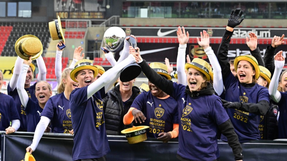 Rosengård, årets svenska mästare i fotboll, har flest nomineringar till den damallsvenska galan.