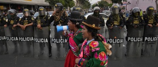 Tystnad om våldet oroar i Peru