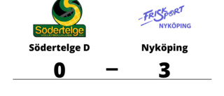 Nyköping vann mot Södertelge D i tre raka set