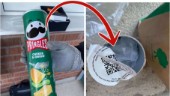 The police made an unexpected find in Pringles tube