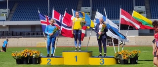 Motalatjejen vann U23-landskamp i Malmö, trots stark motvind i tävlingen