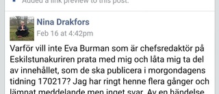 Efter granskningen av trollfabriken: SD-politikern Nina Drakfors riskerar uteslutning – ändå aktiv på GS