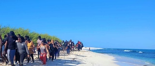 Migranter släpptes i havet – flera döda