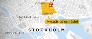 Stockholmsbranden: Byggnader mittemot utryms