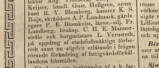 Lucköppning i arkivet – 18 december 1889