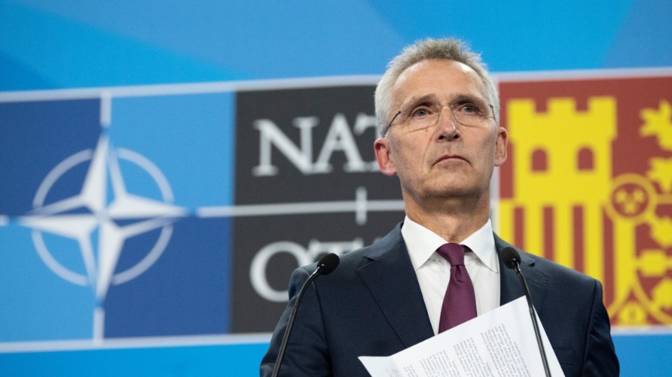 Natos generalsekreterare Jens Stoltenberg.