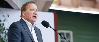 Löfven lovade både ris och ros i Eskilstuna