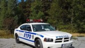 "Amerikansk polisbil" påträffad ute i skogen