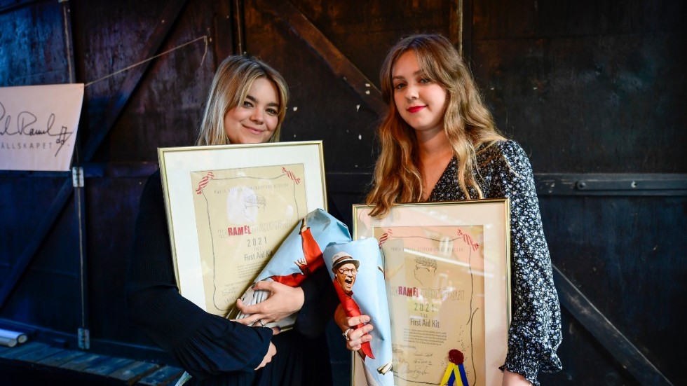 First Aid Kit, med systrarna Klara och Johanna Söderberg, släpper nytt album i höst. Arkivbild.