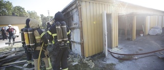 Garagebrand i Slagsta