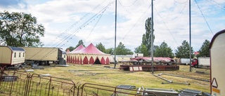 Väderkaos för cirkusen – 800 fick tråkig överraskning