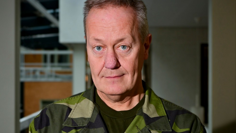 Peter Lidén, överstelöjtnant som undervisar på Försvarshögskolan, anser att Ukrainas styrkor har visat en stark anfallsförmåga. Arkivbild.