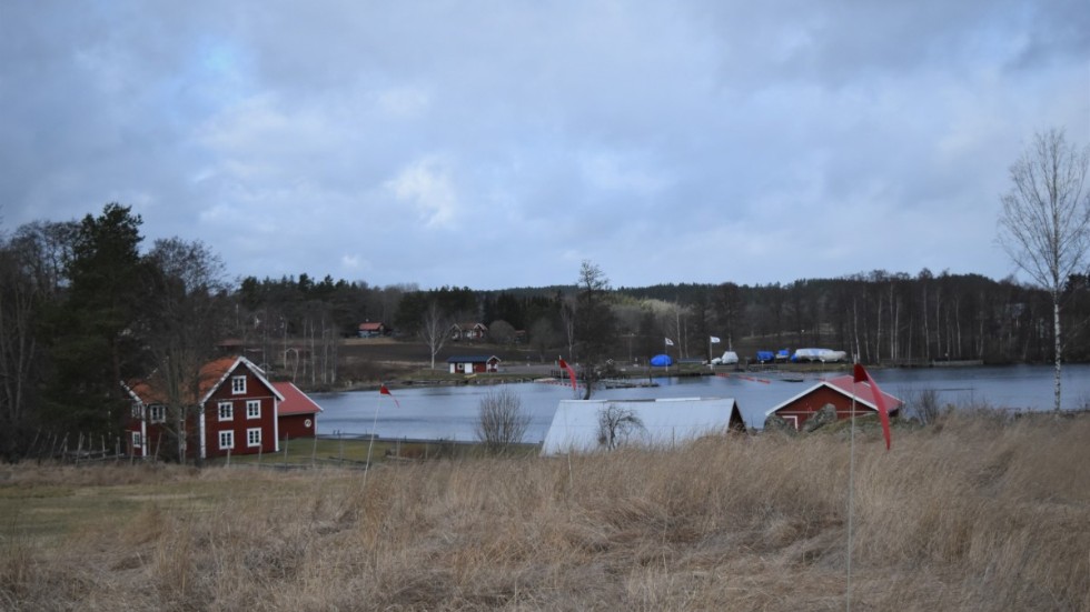 Här, i närheten av Åsunden i Horn, vill Samverkan för Kinda göra iordning nya tomter.