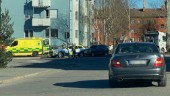Bilist och motorcyklist i krock nära Sveaplan 