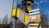 Lekplats vandaliserad – nu är den avstängd: "Vi kan inte riskera att barn skadas"
