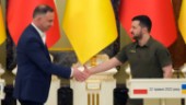 Applåder för Duda i Ukrainas parlamentet