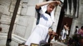 Klostersystrar från Minsk säljer ryska ikoner